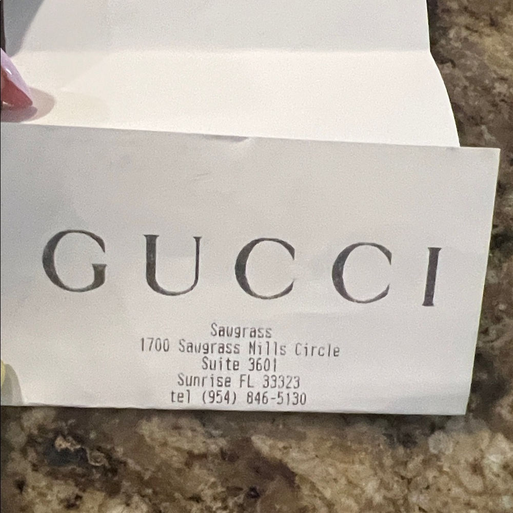 Gucci Red Plaid Shearling-Trim Ankle Booties with Horsebit - Picture 5 of 5
